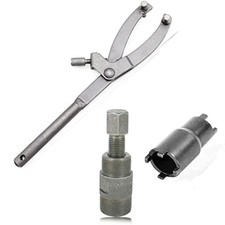 3Pcs Spanner Wrench Magneto Fly Wheel Clutch Hub Adjustable Tool  24mm 27mm and