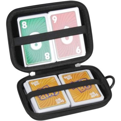 Hermitshell Hartschalen-Reisetasche für Skip Bo - Optimaler Schutz für Karten