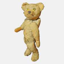 Rare Antique 1910 Well-Loved Big Hump Back Teddy Bear Needs TLC AS-IS Steiff