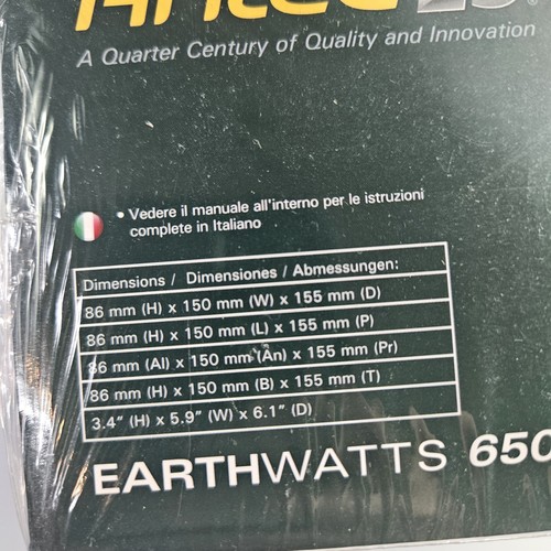 Antec EarthWatts EA-650 Green 650 Watt 80 Plus Bronze Power Supply Sealed New - Picture 3 of 6