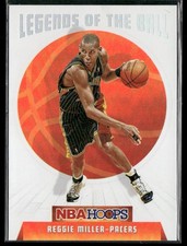 2019-20 Hoops #13 Reggie Miller Legends of the Ball