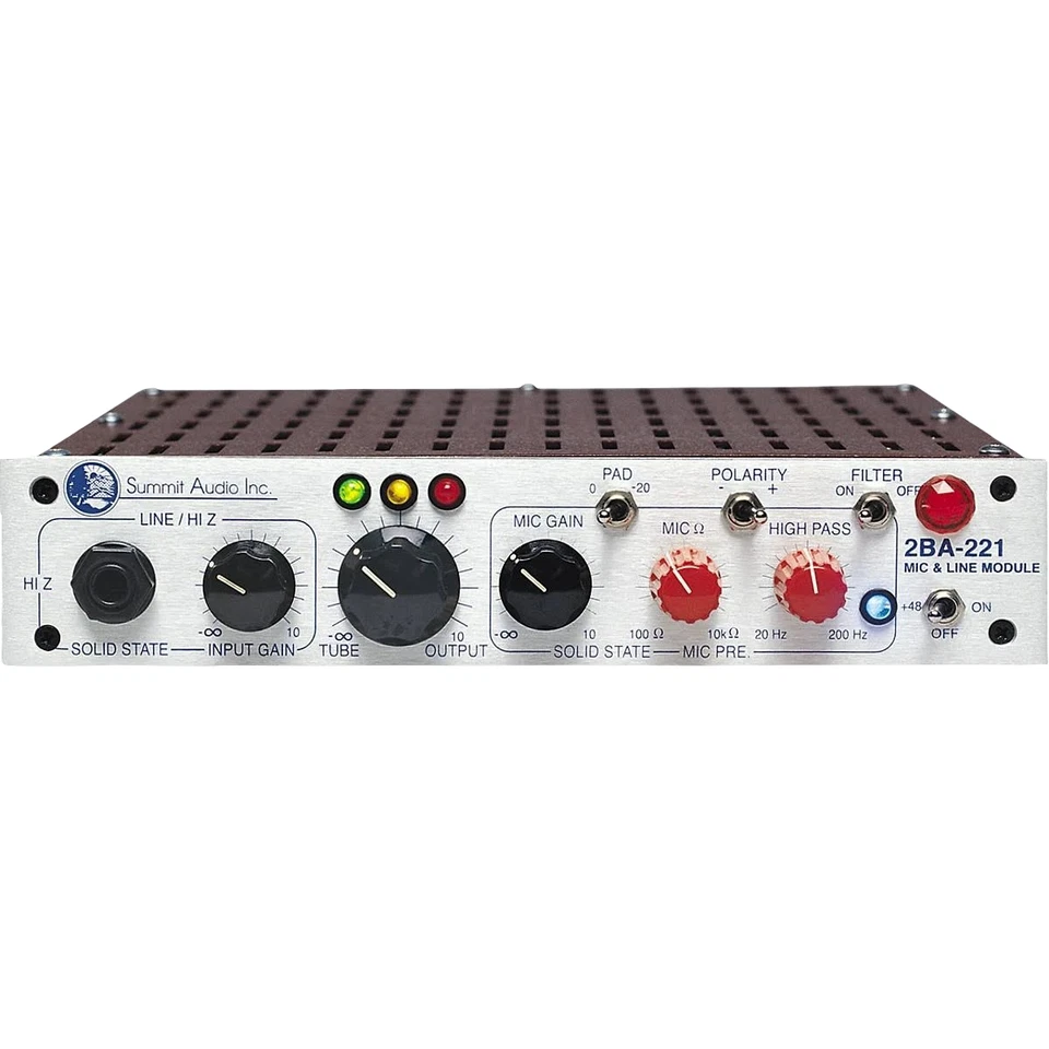 Préampli Micro/Ligne SUMMIT AUDIO INC 2BA-21 - Photo 1/2
