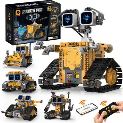 Gohero Robot Building Kit，5 in 1 STEM Toys for Boys Toys Age 8-10 with Remote...