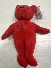 VTG 1998 MLB Salvinos Bamm Beano's 9" Beanie Bear Sammy Sosa 21 1936