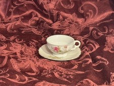Vintage Teacup  Saucer Demitasse Rose Pattern Unmarked Multiple Sets Available