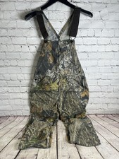 Vintage Women's Redhead Small Camo Overalls  Oak Green For Her