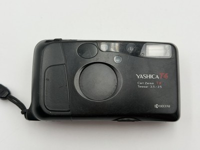 Vintage Kyocera Yashica T4 T* F3.5 35mm Zeiss Lens Compact Film