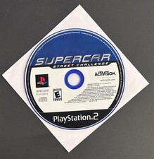 Supercar Street Challenge - PlayStation 2 PS2 - DISC ONLY