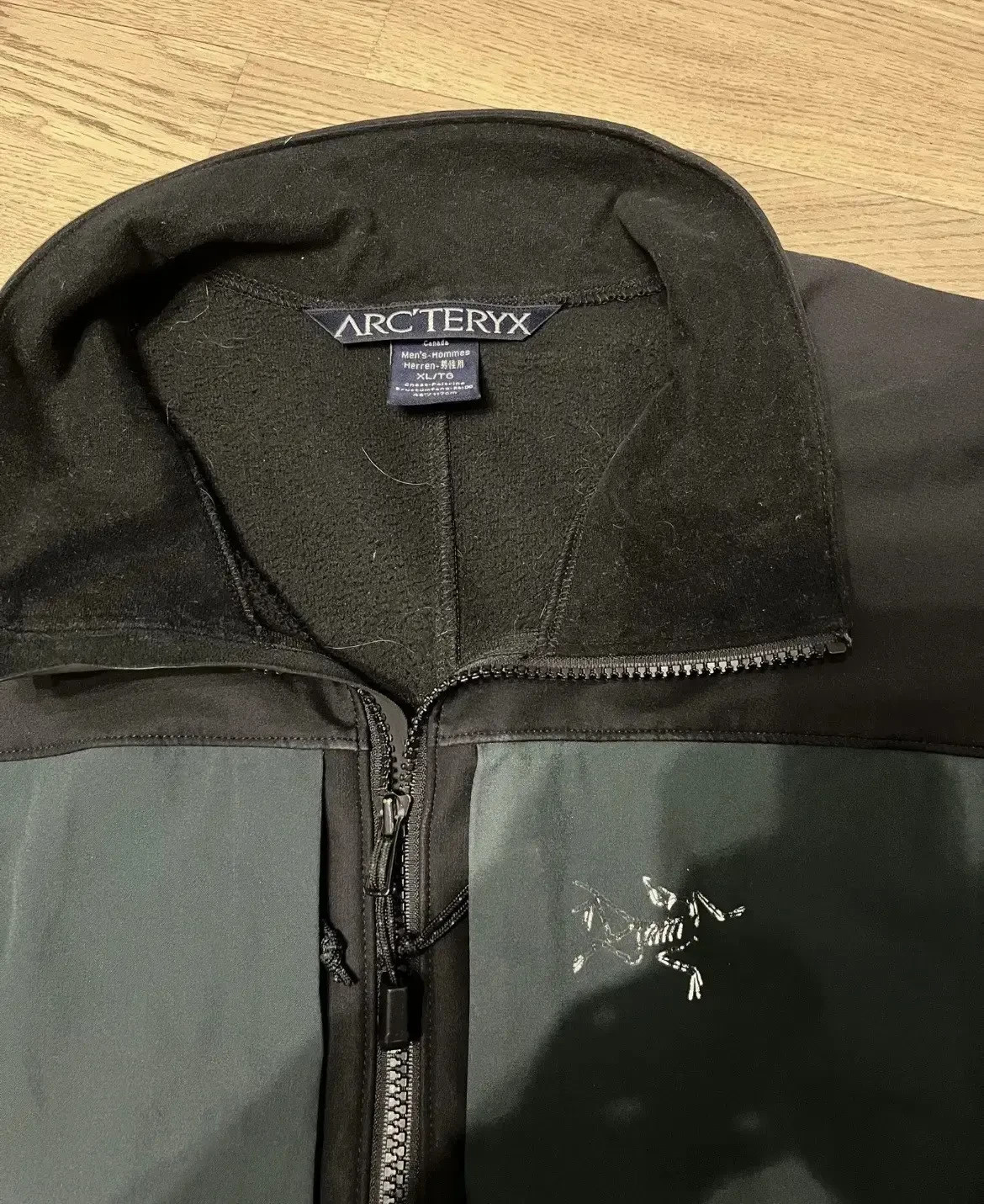 Giacca vintage Arc'teryx Gamma MX Polartec uomo taglia XL nera rara outdoor