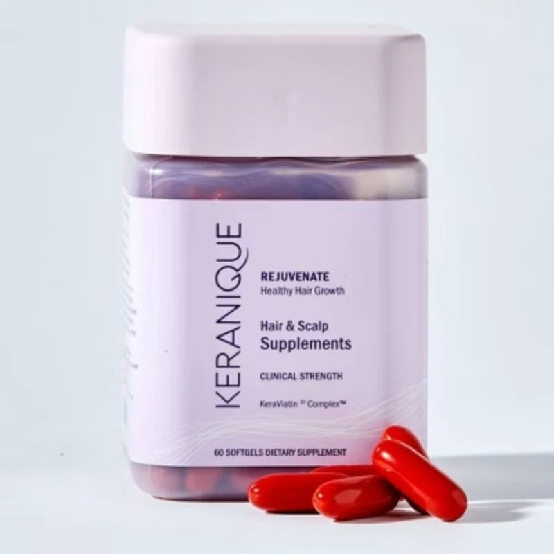 Suplementos para la salud del cabello y el cuero cabelludo Keranique - 60ct Foto 3 de 4