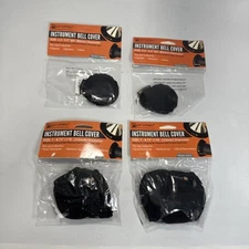 (#43).Protec A324,A325 Instrument Bell Cover SIZE:2.5-3.5”.,7-8.75”.(4pcs)