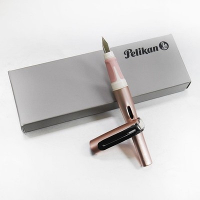 New  Great  Pelikano Up Rose Gold Pelikan Fountain Pen Japan JDM
