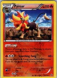 Pyroar 20/106 Reverse Holo XY – Flashfire