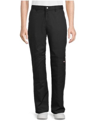 Genuine Dickies Men's Loose Fit Double Knee Work Pants Black New With Tag