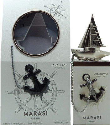 ARABIYAT PRESTIGE MARASI FOR HIM EAU DE PARFUM SPRAY FOR MEN 3.4 Oz / 100 ml NEW