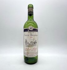 Vintage 1973 Chateau Bellegrave Listrac Medoc Wine Bottle EMPTY Green Bottle