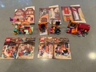 Harry Potter LEGO #4721, 4722, 4723 - with Cardboard Backdrops