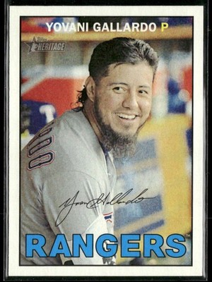 2016 Topps Heritage #158 Yovani Gallardo 2D