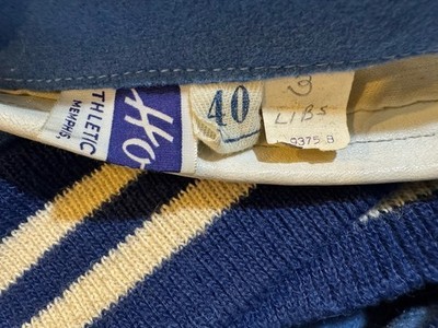 Veste Universitaire Vintage Cheers TV Show – Années 80 – Taille L – Bleu