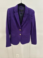 J. Crew Purple Blazer Size 4