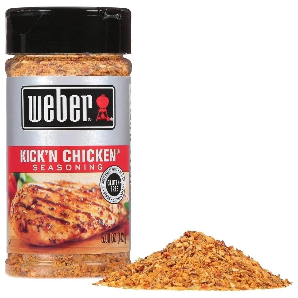 Shaker Weber Kick'n tempero de frango, 5 onças - Imagem 2 de 4