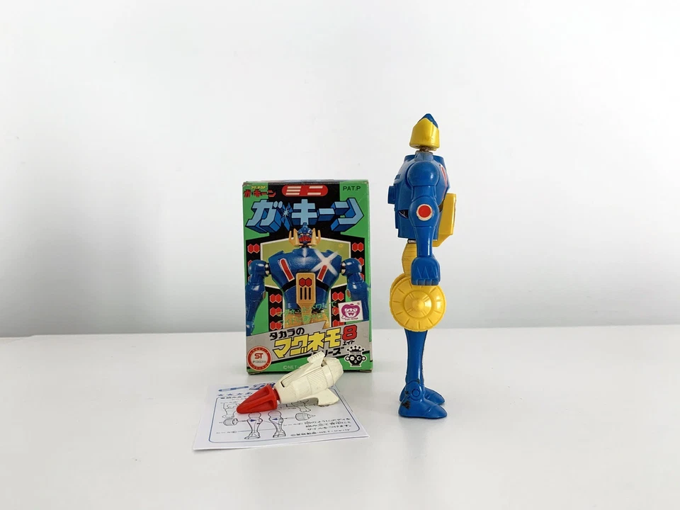 Gakeen Takara mini magnetico 12 cm orignal box vintage made in Japan Popy Clover - Immagine 2 di 4