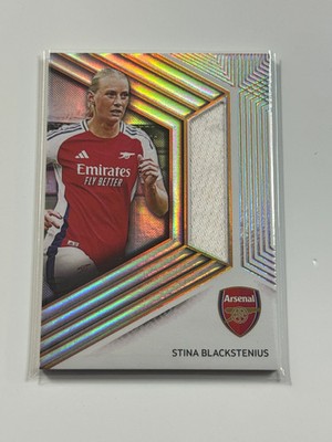 2025-26 Futera Platinum Arsenal Memorabilia #AM11 Stina Blackstenius 13/18