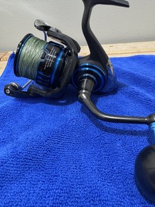 baitcaster saltwater combo Fishing Rod and Reel - 6.9ft Telescopic Spincast Rod with Left Handed Baitcasting Reel Combos - Sea Freshwater Ice Bass Fishing Tackle Set 4500 Vintage Daiwa 9000C Fishing Model:9’ 0” #11 4pc RECoil EVA handles are comfortable