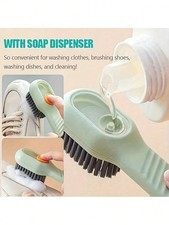 Reusable Multi-Functional Cleaning Brush For Shoes, Laundry Room And Household
