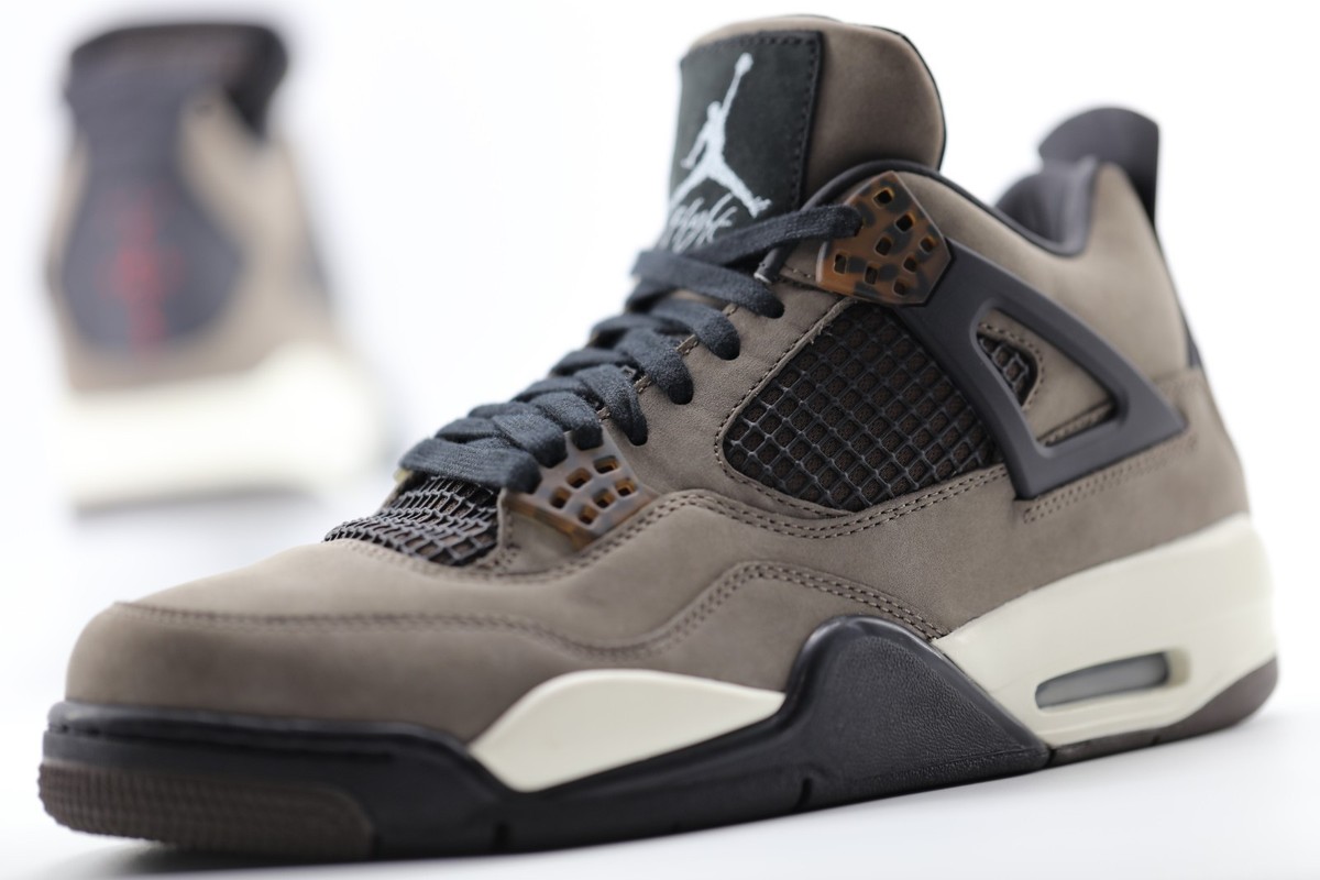 Nike Air Jordan IV 4 TRAVIS SCOTT Mocha sz 9 DS og all SAMPLE Wht