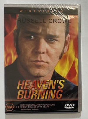 Heavens Burning DVD Movie 1997 Film Russell Crowe Action Crime Romance Thriller