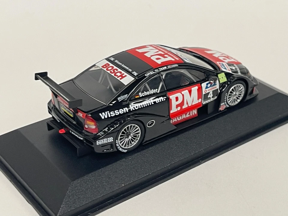 1/43 Minichamps Opel V8 DTM 2001 Team Holzer T.Scheider Car #4 430014104 CS723 Foto 3 de 4