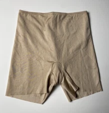 New SPANX Mid-Thigh Short- Champagne Beige- Size Small Slimming
