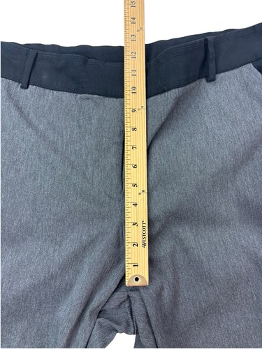 Lane Bryant Women's Plus Size 24 Gray Stretch Wide-Leg Pants 42"Waist x 30"Ins. - Picture 22 of 24