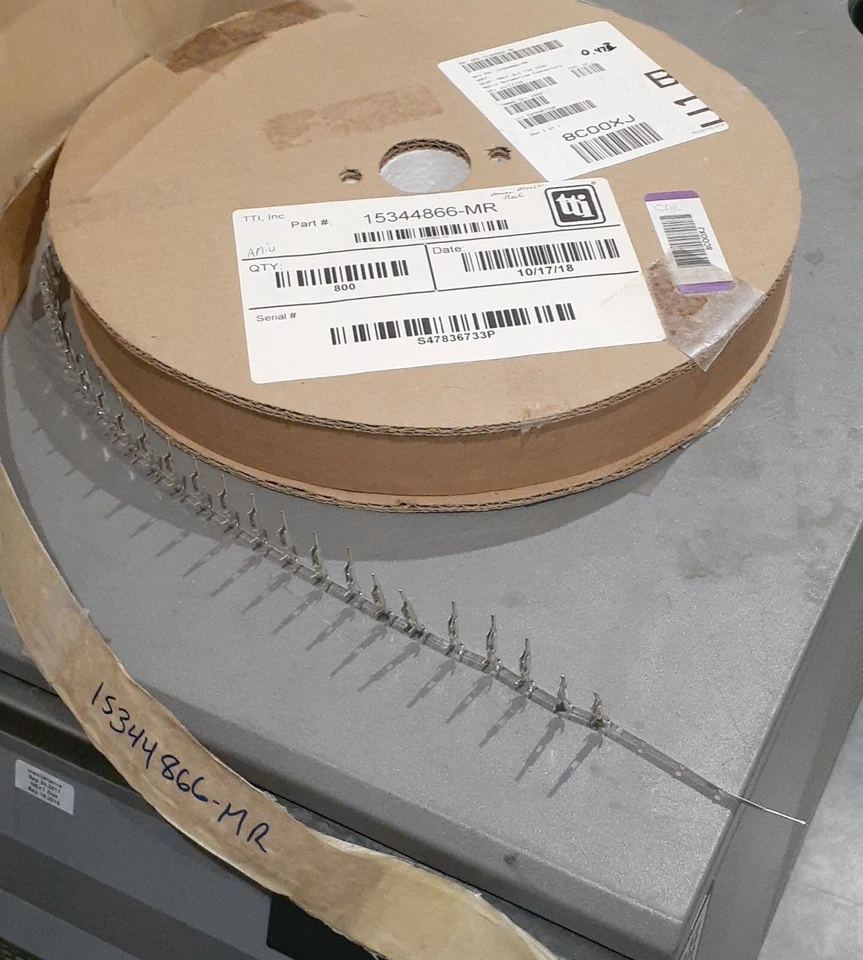 Aptiv (Delphi) Contacts on Reel 15344866 Reel 800 pcs - Image 3 of 3