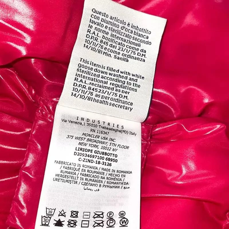 Moncler Genius 2 1952 Piumino con cappuccio Liriope