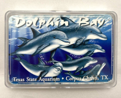 COMPLETE Texas State Aquarium Dolphin Bay Playing Cards Deck, Corpus Christi, TX