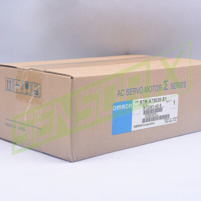 1PCS New OMRON R7M-A75030-S1 AC Servo Motor R7M A75030 S1
