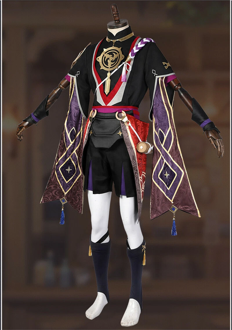Anime Seraph of The End Ichinose Guren Cosplay Costume Wig Black Demon Army Uniform Guren Squad Outfit Halloween Men Set Boys
