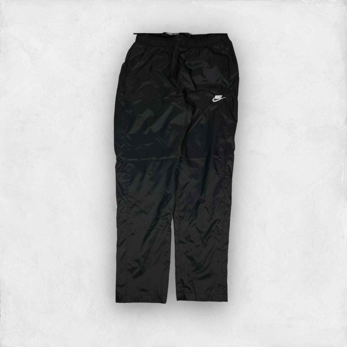 Nike Sportswear Men Black Mesh Lined Core Woven Track Pant S