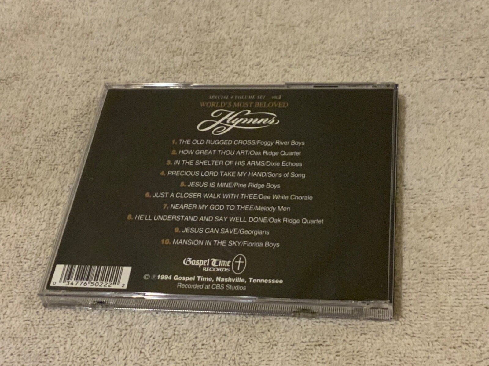 World’s Most Beloved Hymns Vol. 2 - Various Artists CD (G) | eBay