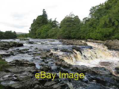 Foto 6x4 kleiner Wasserfall auf dem Fluss Abschläge Bowlees ein paar hundert Meter u c2013