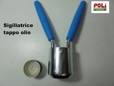 BOTTIGLIE PER OLIO SIGILLATRICE TAPPATRICE PER TAPPI OLIO IN METALLO DA 31,5 MM