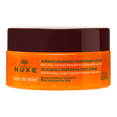 Exfoliating Body Nourishing with Honey Rêve De Miel  Nuxe 175ml