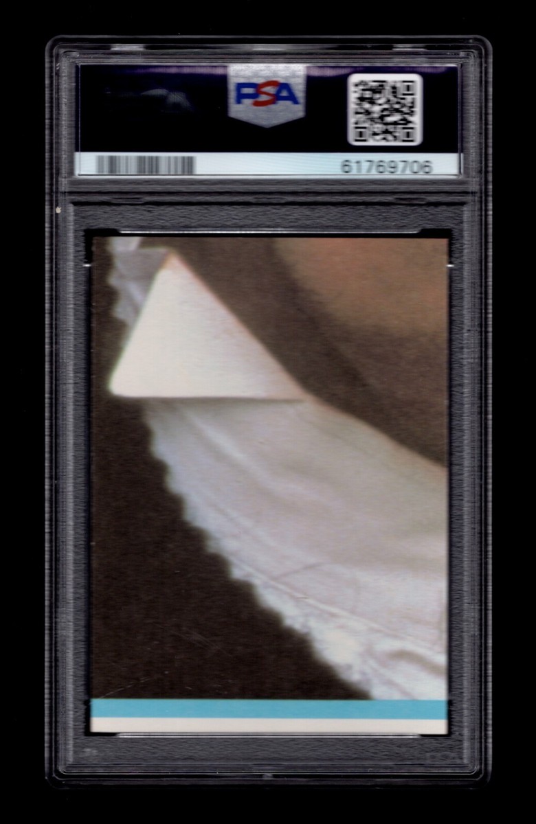 PSA 9 MICHAEL JACKSON 1984 Topps Card #22 Stickers BLUE