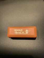 Vintage Hohner Special 20 Harmonica Hand Made in Germany 10-hole Key C