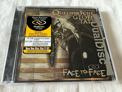 #ad Queensrÿche Geoff Tate Face To Face CD DVD 2006 Silverline NEW SEALED OOP RARE $34.99