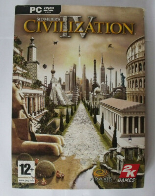 Jeu PC Sid Meier's Civilization IV (4) - Version Française, Bon état