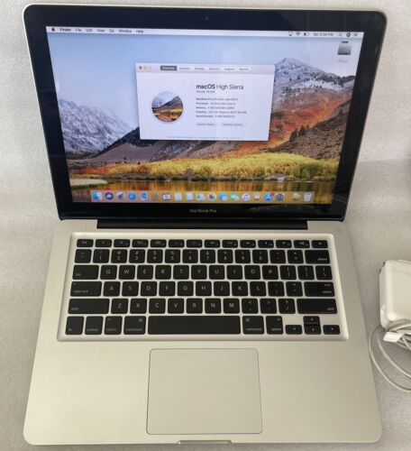 Apple MacBook Pro 13.3" Intel Core i5 2.4GHz, 8GB Ram , 500GB Hdd MacOS 10.13 - Afbeelding 1 van 6