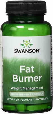 SWANSON, FAT BURNER Stoffwechselunterstützung 60 Tabletten SUPER PREIS